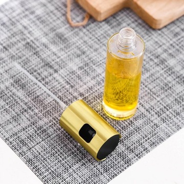 РАСПЫЛИТЕЛЬ МАСЛА ДОЗАТОР ОЛИВКОВОГО УКСУСА ЗОЛОТОЙ РАСПЫЛИТЕЛЬ