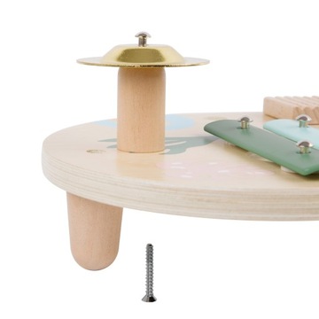 МУЗЫКАЛЬНЫЙ НАБОР ДЕРЕВЯННЫХ ИНСТРУМЕНТОВ ДЛЯ ДЕТЕЙ