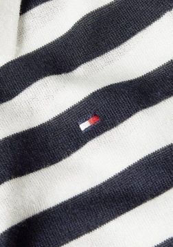 TOMMY HILFIGER SWETER Z KOŁNIERZYKIEM 40 L