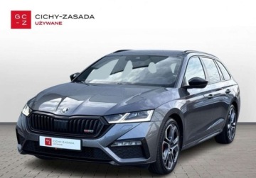 Skoda Octavia IV RS Kombi 2.0 TSI 245KM 2022 Skoda Octavia RS, Keyless, Matrix, Head-Up,Ambiente, Asystenci 2.0 Benzyna