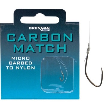 DRENNAN GOTOWE PRZYPONY 35cm CARBON MATCH #22/0,09mm