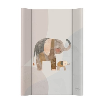 Ceba Przewijak miękki profilowany krótki 50x70 Basic Elephant Family