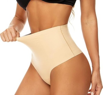 Stringi Wyszczuplające Brzuch Majtki Modelujące XL