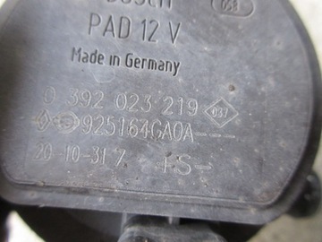 DACIA DUSTER II 21 R. PŘÍDAVNÁ ČERPADLO VODY 925164CA0A