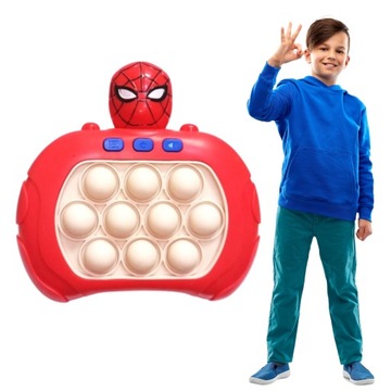 POP IT POPIT ИГРА ЭЛЕКТРИЧЕСКАЯ АНТИСТРЕССОВАЯ ИГРА НАВЫКОВ ПАУК