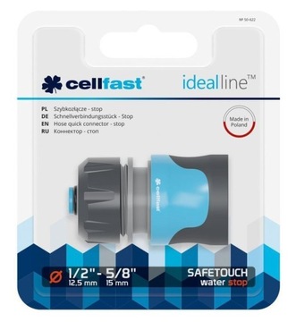 БЫСТРОСОЕДИНИТЕЛЬ CELLFAST SAFETOuch IDEAL 1/2