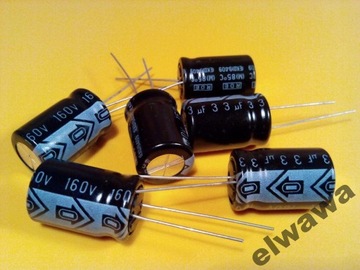 Kondensator el. 33uF 160V ROE cena za 30szt.