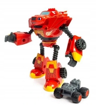 Figurki Blaze i Mega Maszyny autko robot