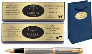 PARKER pióro kulkowe IM ROYAL BRUSHED GT GRAWER