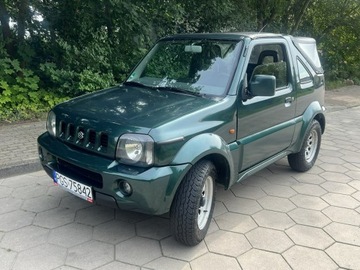 Suzuki Jimny III Cabrio 1.3 i 16V 4WD 80KM 2003 Suzuki Jimny Cabrio Zarejestrowany Benzyna 4x4, zdjęcie 2
