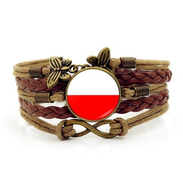 Bransoletka Klejnot czasu polskiego flagi narodowej