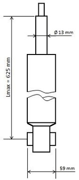 3448024 KYB TLUMIČ AUDI A3 1.4TFSI 04.12- ZADNÍ