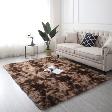 КОВЕР SHAGGY BROWN HAIR RABBIT 120x170 см SOFT PLUSH XXL