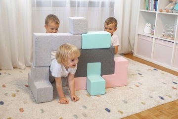 Мягкие пенопластовые блоки для детей, формы куба