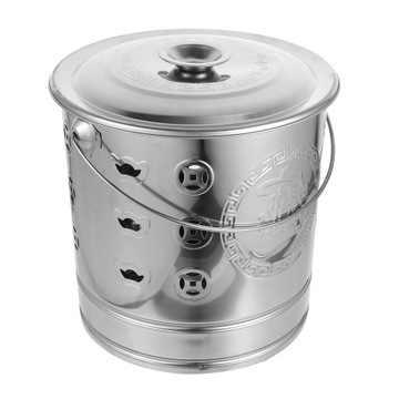 Мусоросжигатель процветания посвящает ведро