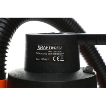 ODKURZACZ SAMOCHODOWY BEZWORKOWY POMPKA 12V 155W