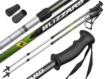 Kije trekkingowe Blizzard Challenge green 65-140cm