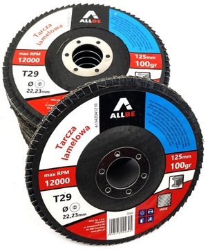 ЗАСЛОНОЧНЫЙ ДИСК 125ММ 100ГР 10ШТ НЕржавеющая СТАЛЬ ЦИРКОНИЙ