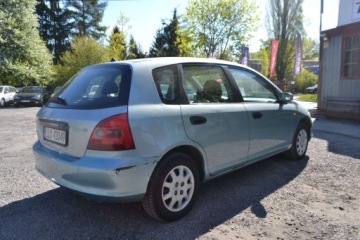 Honda Civic VII Sedan 1.4 i 16V 90KM 2002 Honda Civic Bemowo 1.4 Benzyna, 2002 rok produkcji KOMIS TYSIAK, zdjęcie 3