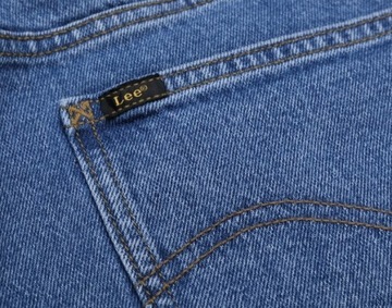 LEE WEST relaxed spodnie jeansowe LIGHT NEW HILL proste W30 L32