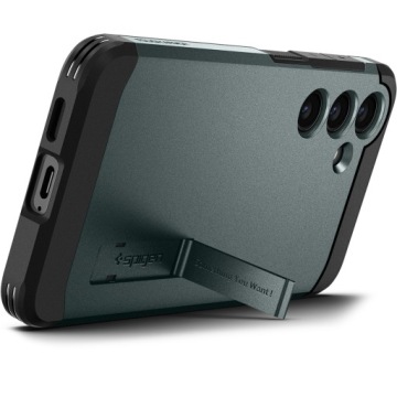 Pouzdro Spigen pro Galaxy S24, kryt z KickStandu, silné, hybridní, stylové