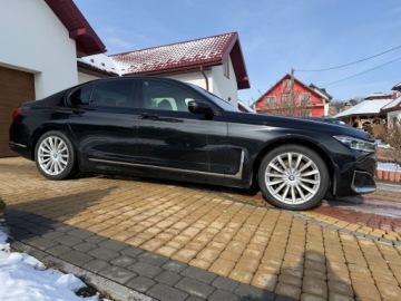 BMW Seria 7 G11-G12 Sedan Facelifting 3.0 740d 340KM 2020 BMW 7 740 d Tylna oś skrętna, zdjęcie 7