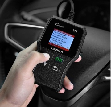 NAJLEPSZY PROFESJONALNY TESTER DIAGNOSTYCZNY LAUNCH CR319 OBDII JĘZYK POLSK