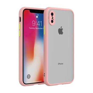 ETUI OCHRONA APARATU DO IPHONE X/XS | RÓŻOWY