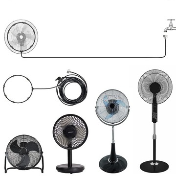 Комплект для электрического вентилятора охлаждения и системы увлажнения воздуха