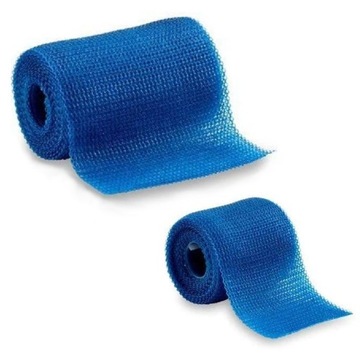 Syntetyczny gips poliestrowy 5cm x 3,6m,niebieska