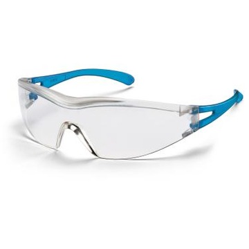 Okulary ochronne uvex x-one niebieskie lekkie