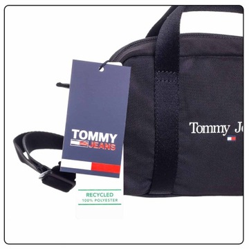 TOMMY HILFIGER MAŁA TOREBKA DAMSKA ESSENTIAL BLACK