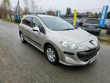 Peugeot 308 I Kombi 1.4 VTi 95KM 2008 Peugeot 308 Opłacony Zdrowy Zadbany Serwisowany, zdjęcie 2