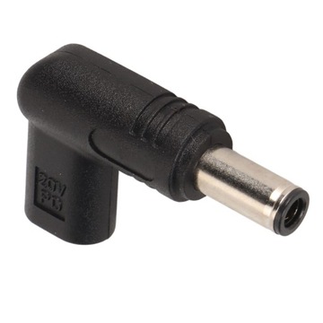 Адаптер USB типа C «мама» на 6,0 x 3,7 мм, 100 Вт