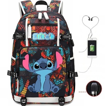 РЮКЗАК A4 STICH УНИКАЛЬНЫЕ ВОДОНЕПРОНИЦАЕМЫЕ USB-УЗОРЫ