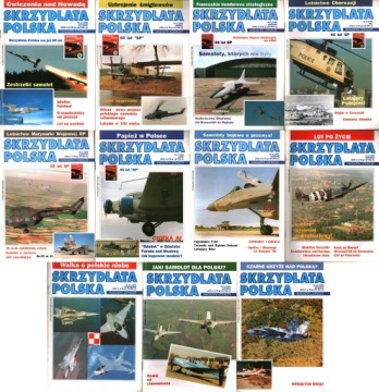 SKRZYDLATA POLSKA 1995 - 11 NUMERÓW - 1, 3-12