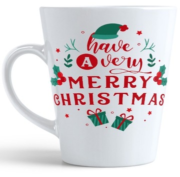 ŚWIĄTECZNY KUBEK LATTE 330ml PREZENT NA ŚWIĘTA