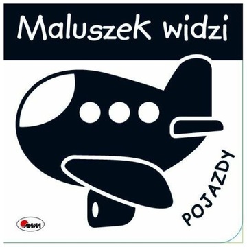 KSIĄŻECZKA HARMONIJKA KONTRASTOWA POJAZDY