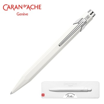 Pióro kulkowe CARAN D'ACHE 849 w pudełku białe