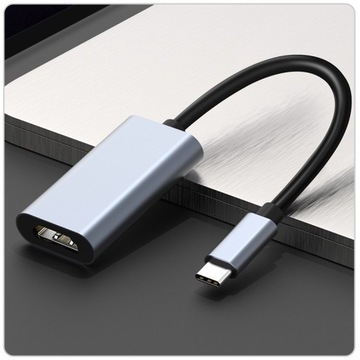 АДАПТЕР АДАПТЕРНЫЙ КАБЕЛЬ USB-C — HDMI FULL HD 4K