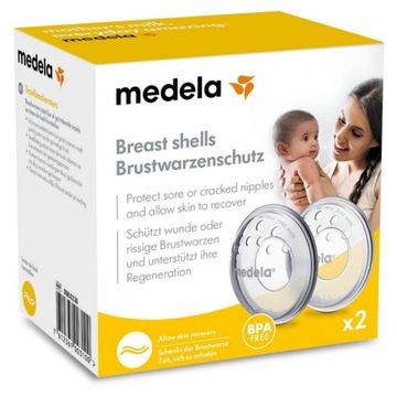 ЗАЩИТНЫЕ НАКЛАДКИ ДЛЯ СОСКОВ MEDELA