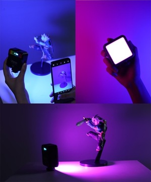 Светодиодная лампа RENEW FORCE RGB для камеры телефона TikTok YouTube SHORTY