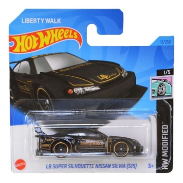 Hot Wheels - Nissan Silvia [S15] Czarny LB Super Silhouette HKH85