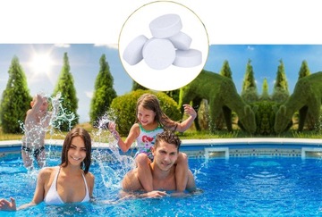 1кг ХЛОР ДЛЯ БАССЕЙНА МНОГОФУНКЦИОНАЛЬНЫЕ ТАБЛЕТКИ 20г