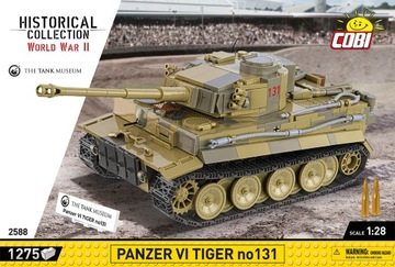 БЛОКИ COBI 2588 Panzer VI Танк Тигр №131HC WW2 1275 Эл. Тигр