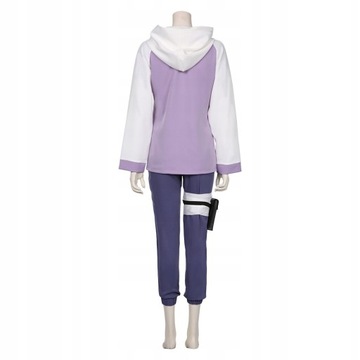 Anime Naruto Hyuga Hinata Cosplay Costume