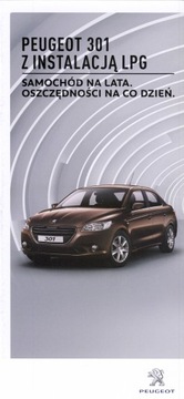 Peugeot 301 LPG prospekt 2014 polski