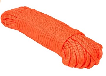PARACORD 550 ORYGINALNY 7 RDZENI LINKA POMARAŃ 1mb