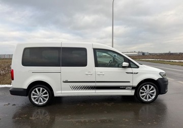Volkswagen Caddy IV Kombi Maxi 1.4 TSI BlueMotion Technology 130KM 2020 Volkswagen Caddy MAXI 1.4 TSI 130KM DSG Salon PL Serwisowany ASO Gwarancja, zdjęcie 6