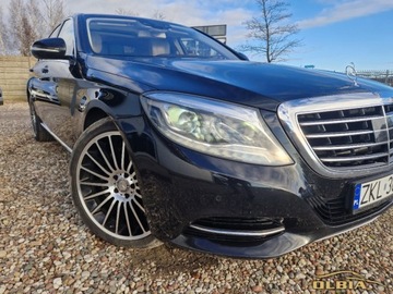 Mercedes Klasa S W222 Limuzyna 350 Blue TEC 258KM 2014 Mercedes-Benz Klasa S S350 CDI Bi-Xenon Panorama dach , Skory, Zadbany, zdjęcie 13